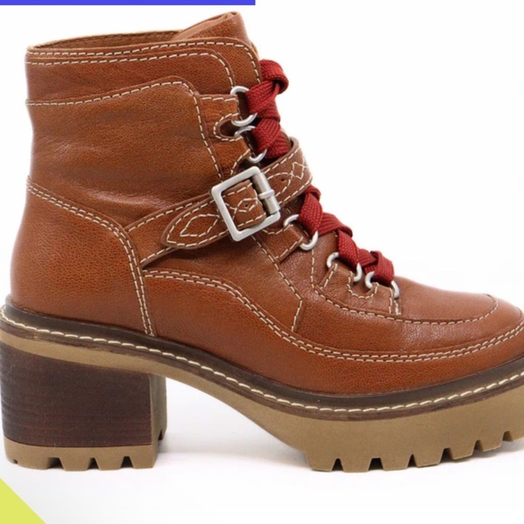 New Free People Jasper Hiker Ankle Vintage Tan 10 - Picture 1 of 9